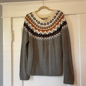 Oversized J Crew Sweater